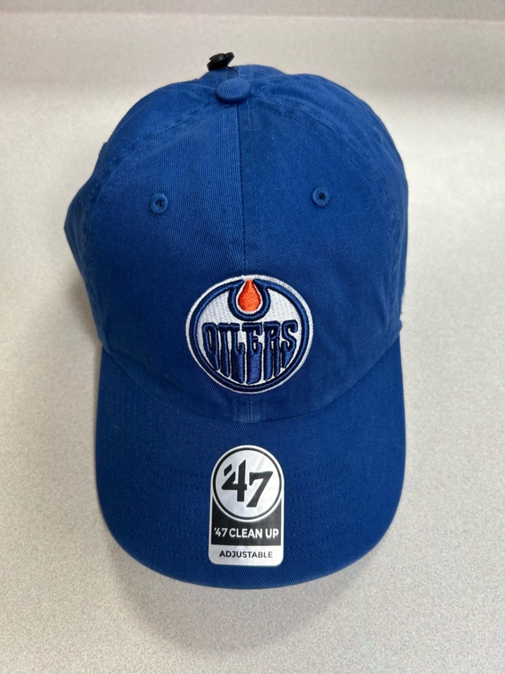 NHL Edmonton Oilers Royal Blue Logo Cap